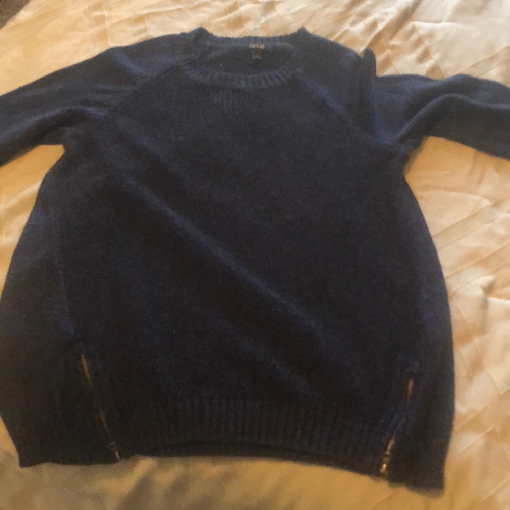 Sparkly blue sweater